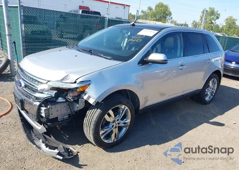 2013 Ford Edge Limited z USA, uszkodzony, nr VIN 2FMDK4KC8DBB42722